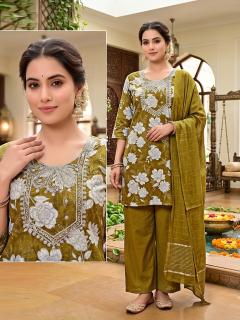Desi kudi palazo 3pcs double layer kurtis collection wholesale rate online seller
